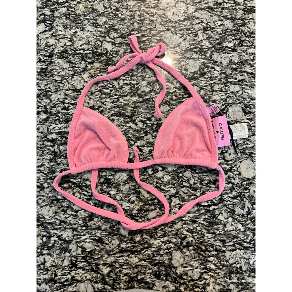Women's Pink Triangle Bikini Top - Juicy Couture